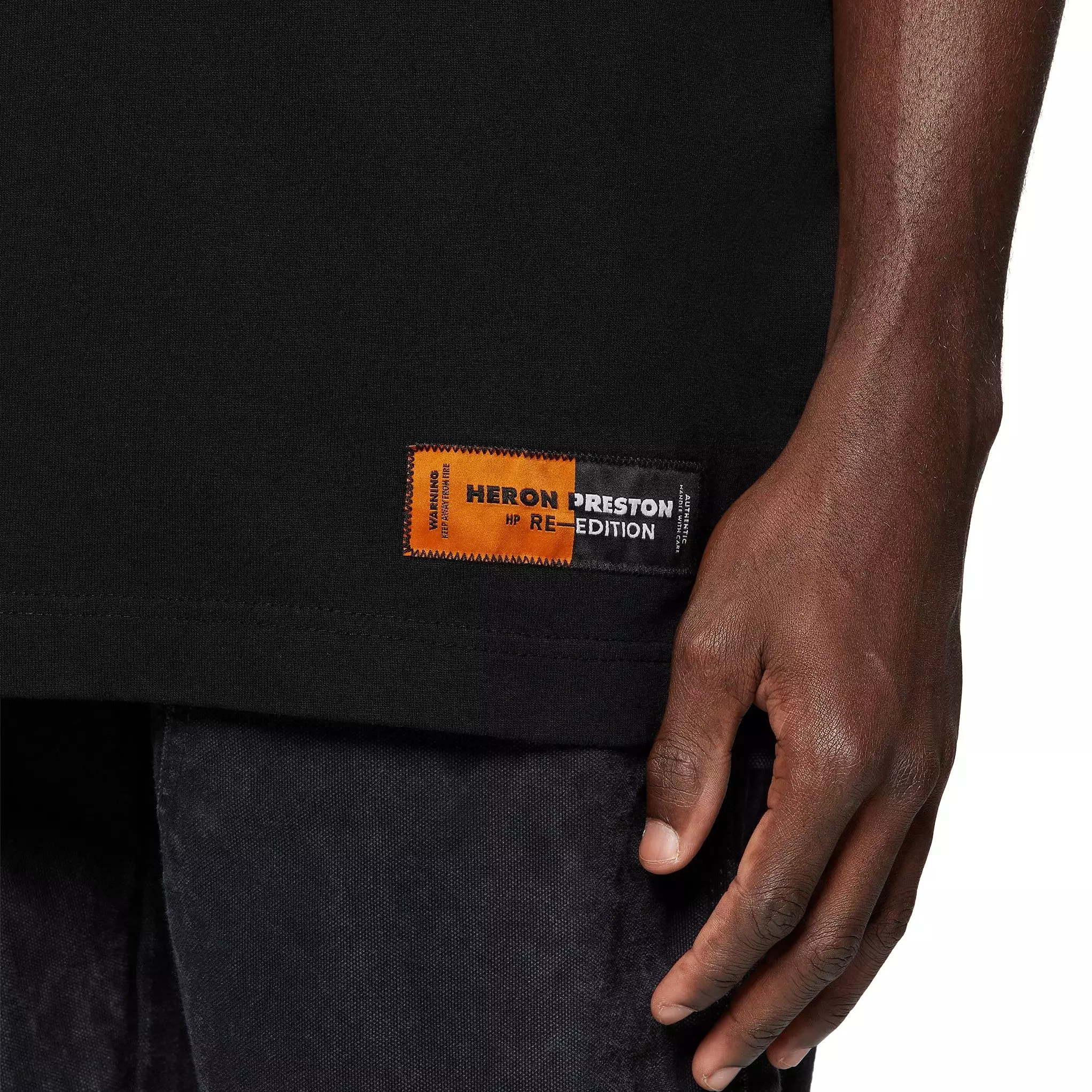 (70% OFF) HERON PRESTON CTNMB Strass Hoodie BlackHERON PRESTON CTNMB Strass Tee Black