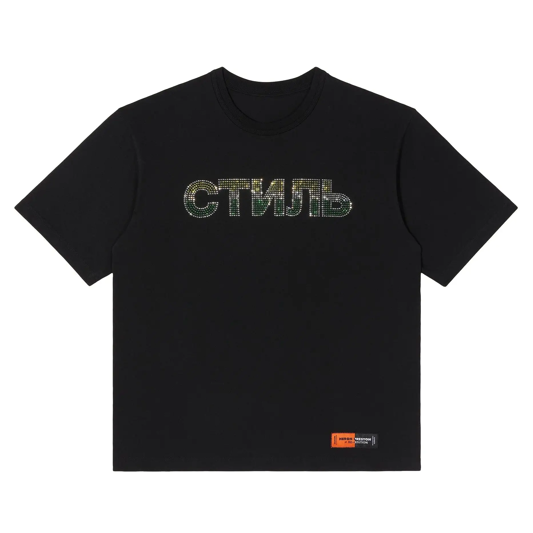 (70% OFF) HERON PRESTON CTNMB Strass Hoodie BlackHERON PRESTON CTNMB Strass Tee Black