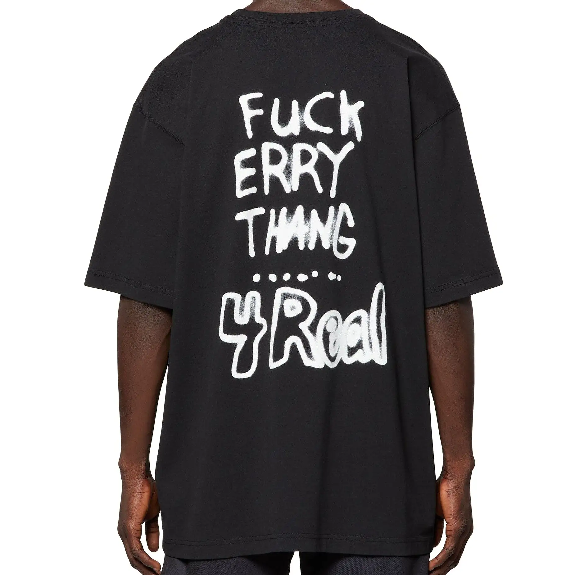 (70% OFF) HERON PRESTON Errythang Tee Black