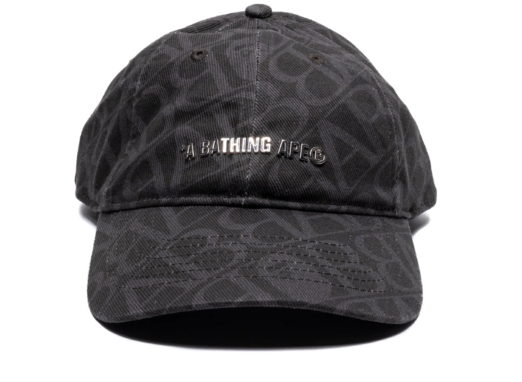 A Bathing Ape Sport Monogram Cap in Black