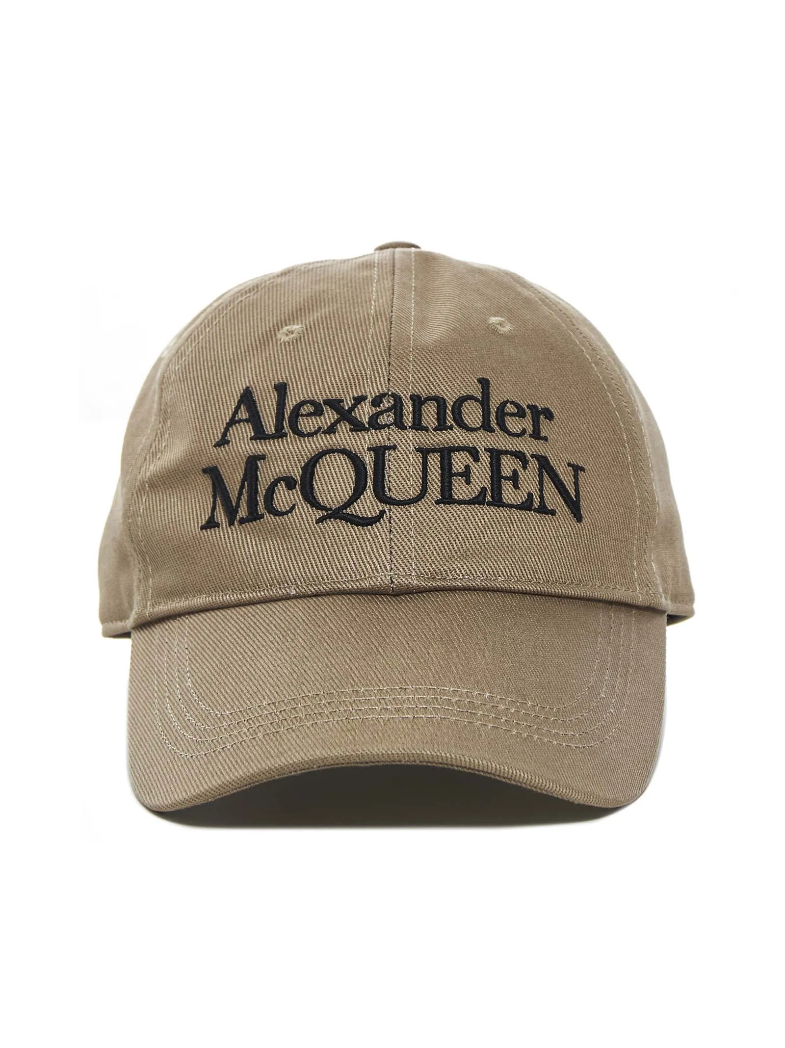 Alexander McQueen Logo Embroidered Cap