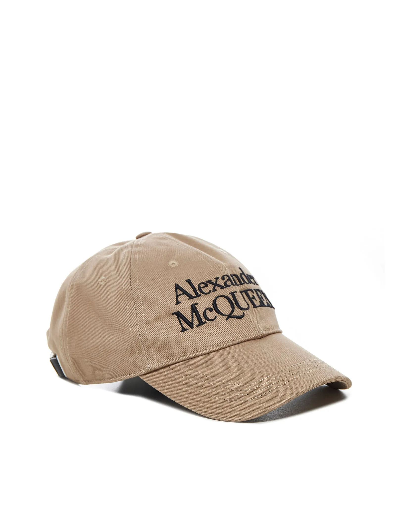 Alexander McQueen Logo Embroidered Cap