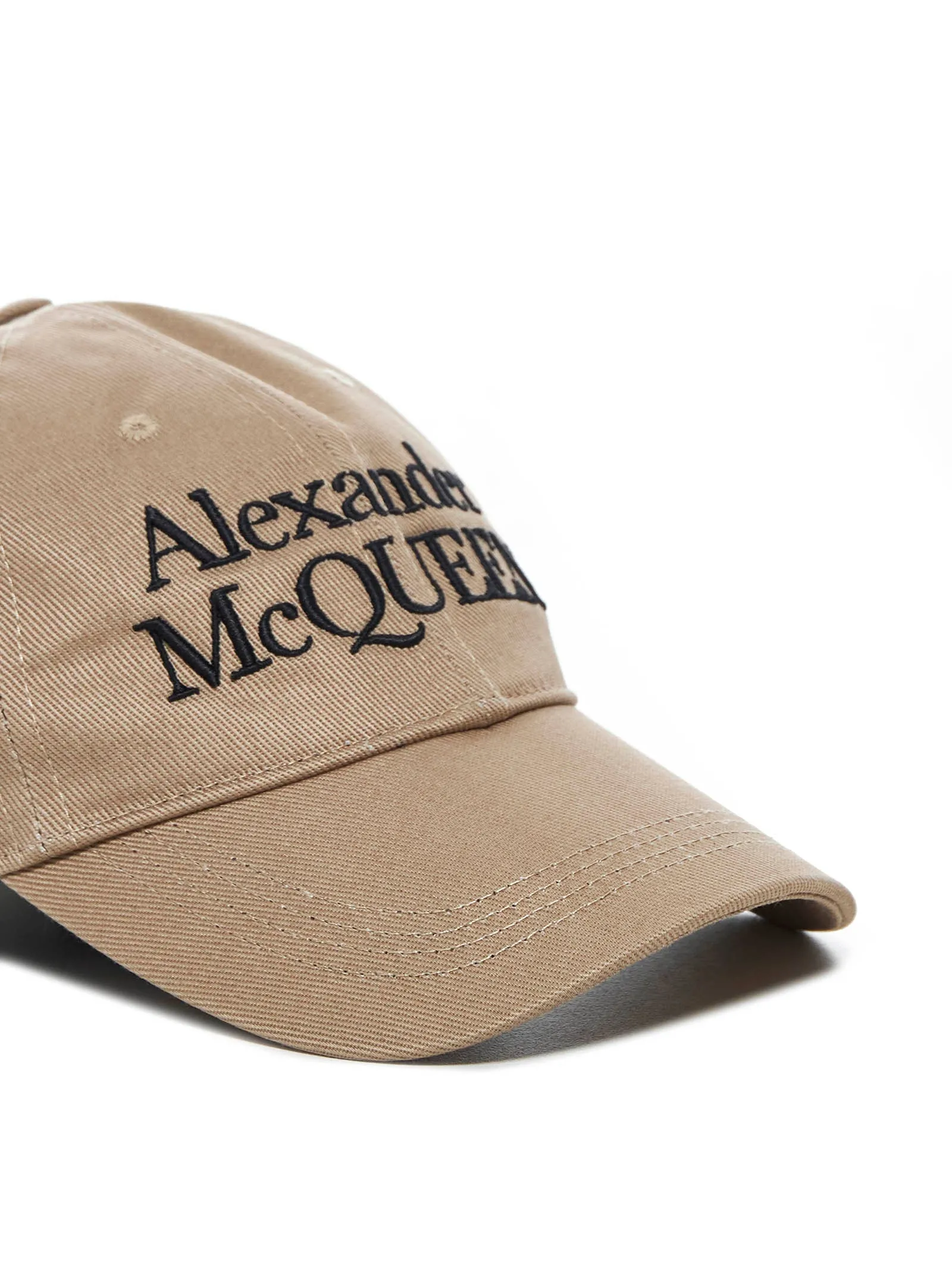 Alexander McQueen Logo Embroidered Cap