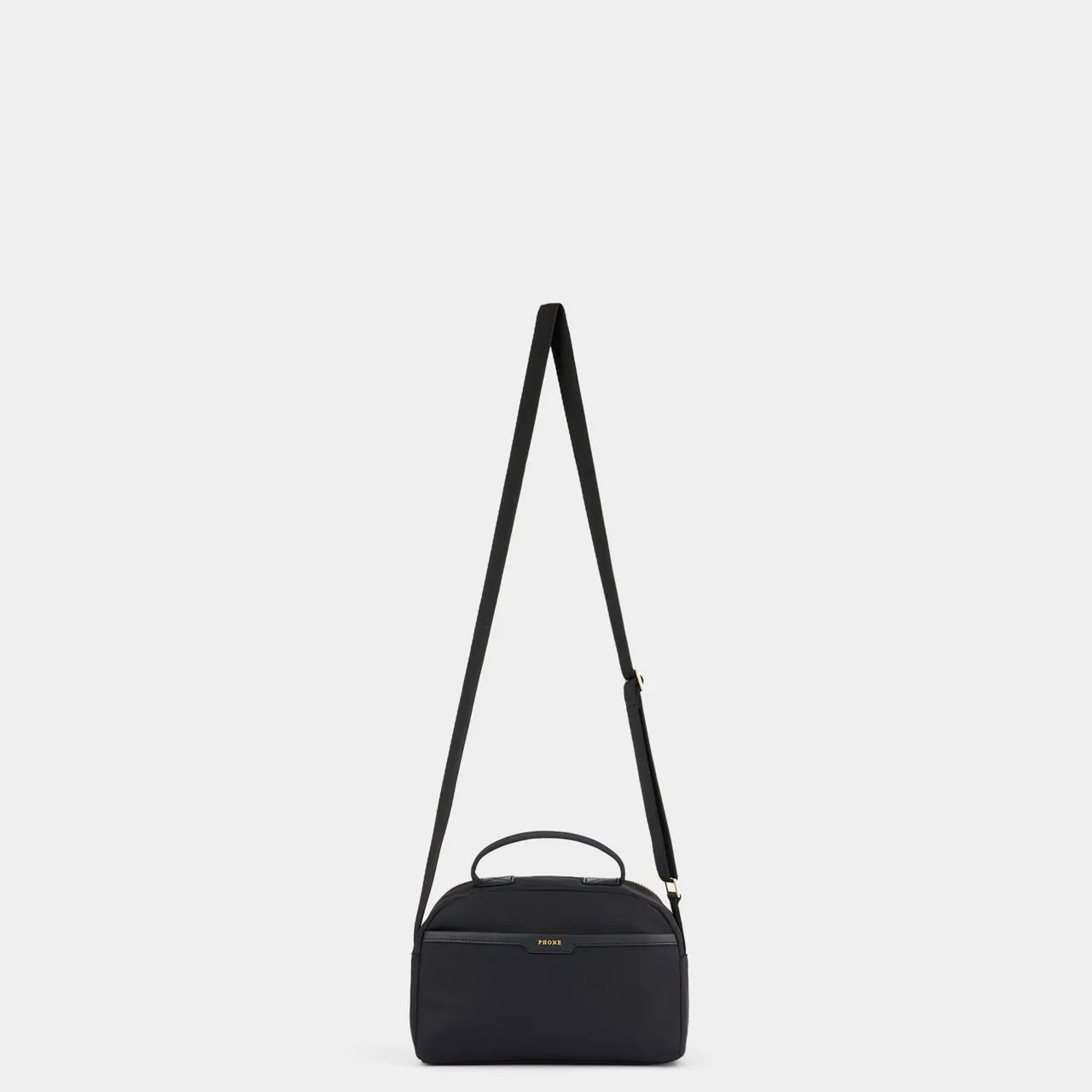 ANYA HINDMARCH LABELLED COLLECTION Multi Pocket Crossbody Bag - Black