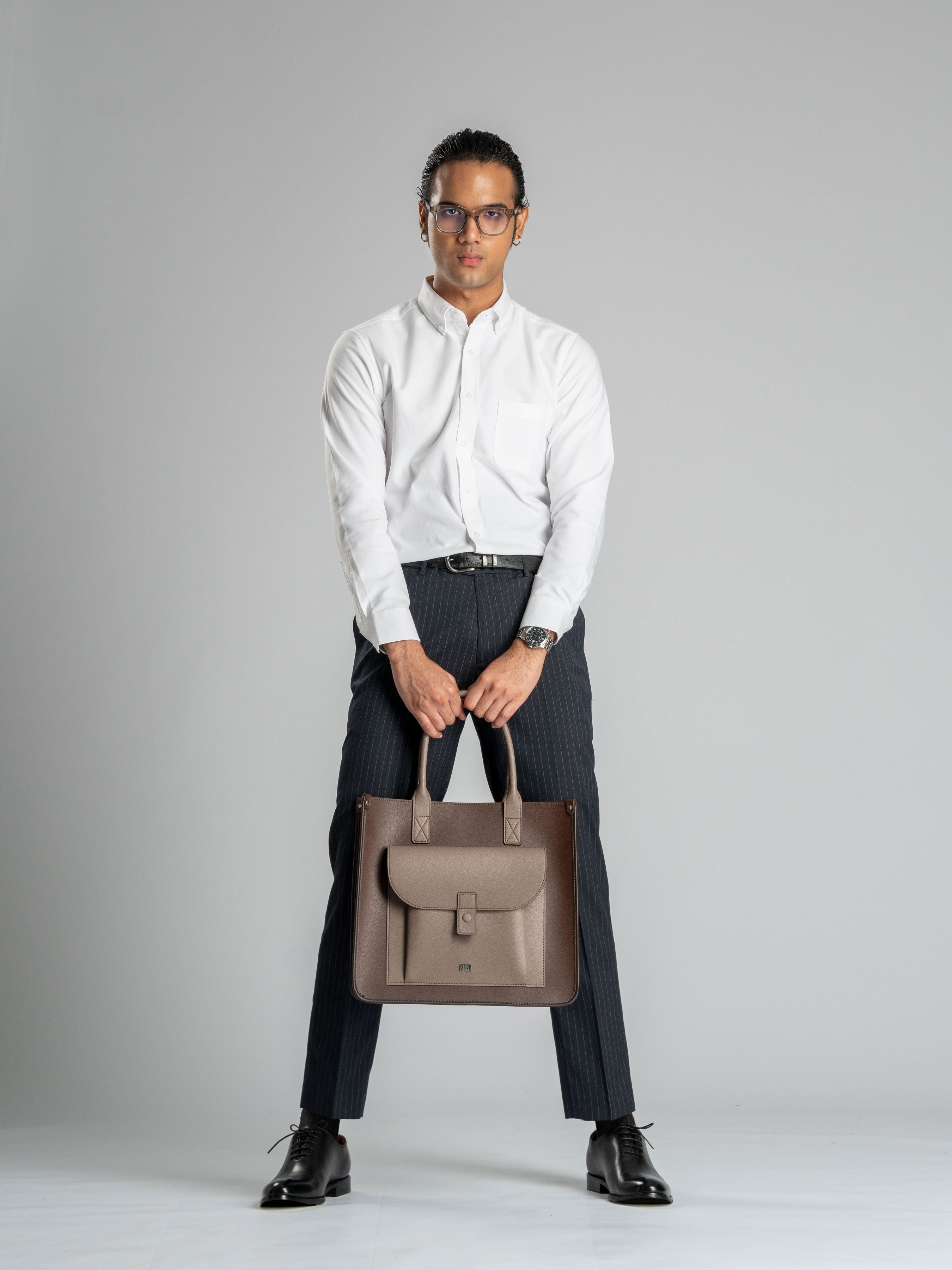 Ares Tote Bag - Cedar Brown