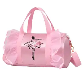 Ashore Shop New Ballet Dance Bag Small for Kids or Adult Pink Sports Dance