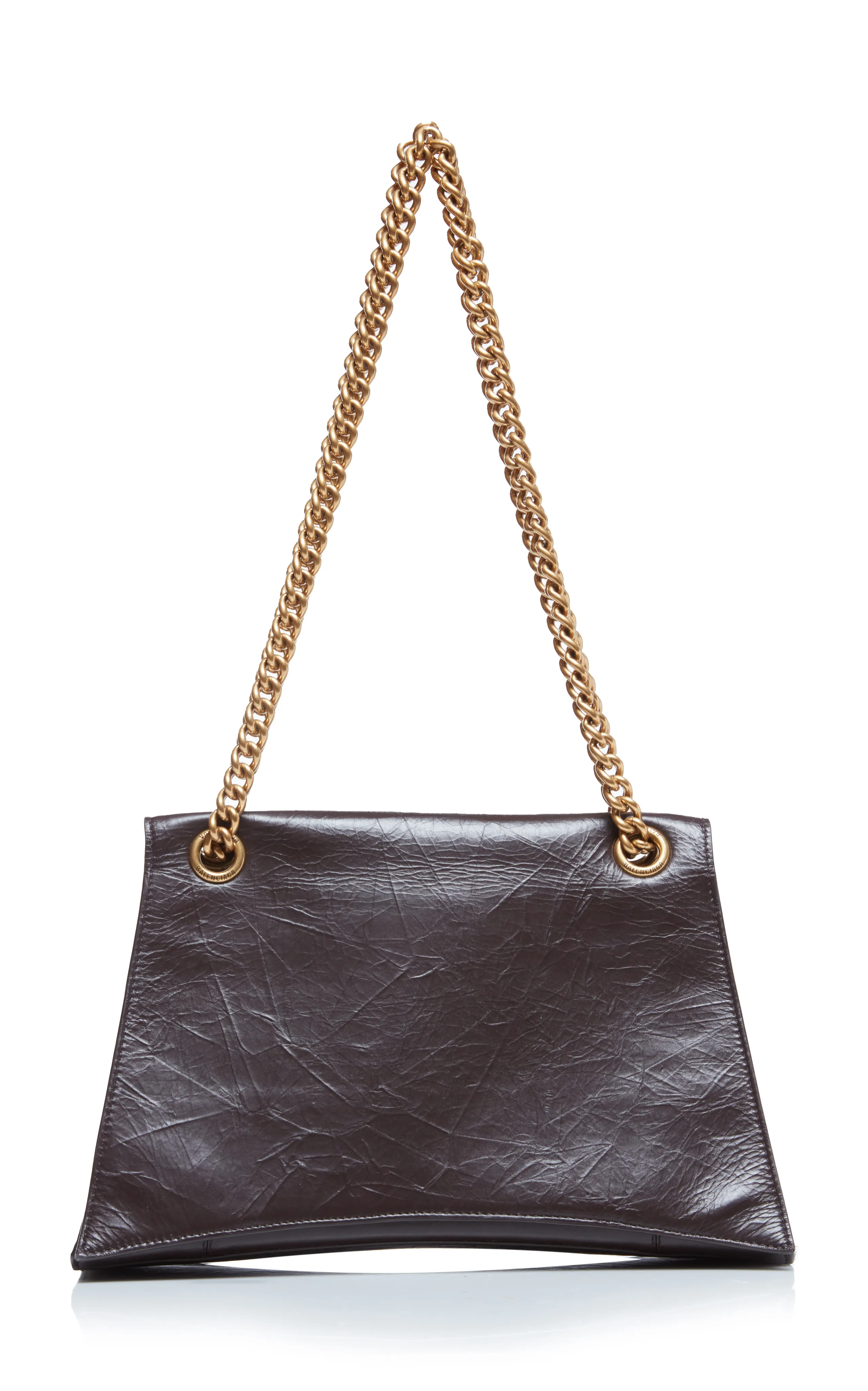 Balenciaga Crush Leather Chain Bag