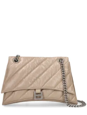 Balenciaga   Medium Crush quilted leather chain bag 