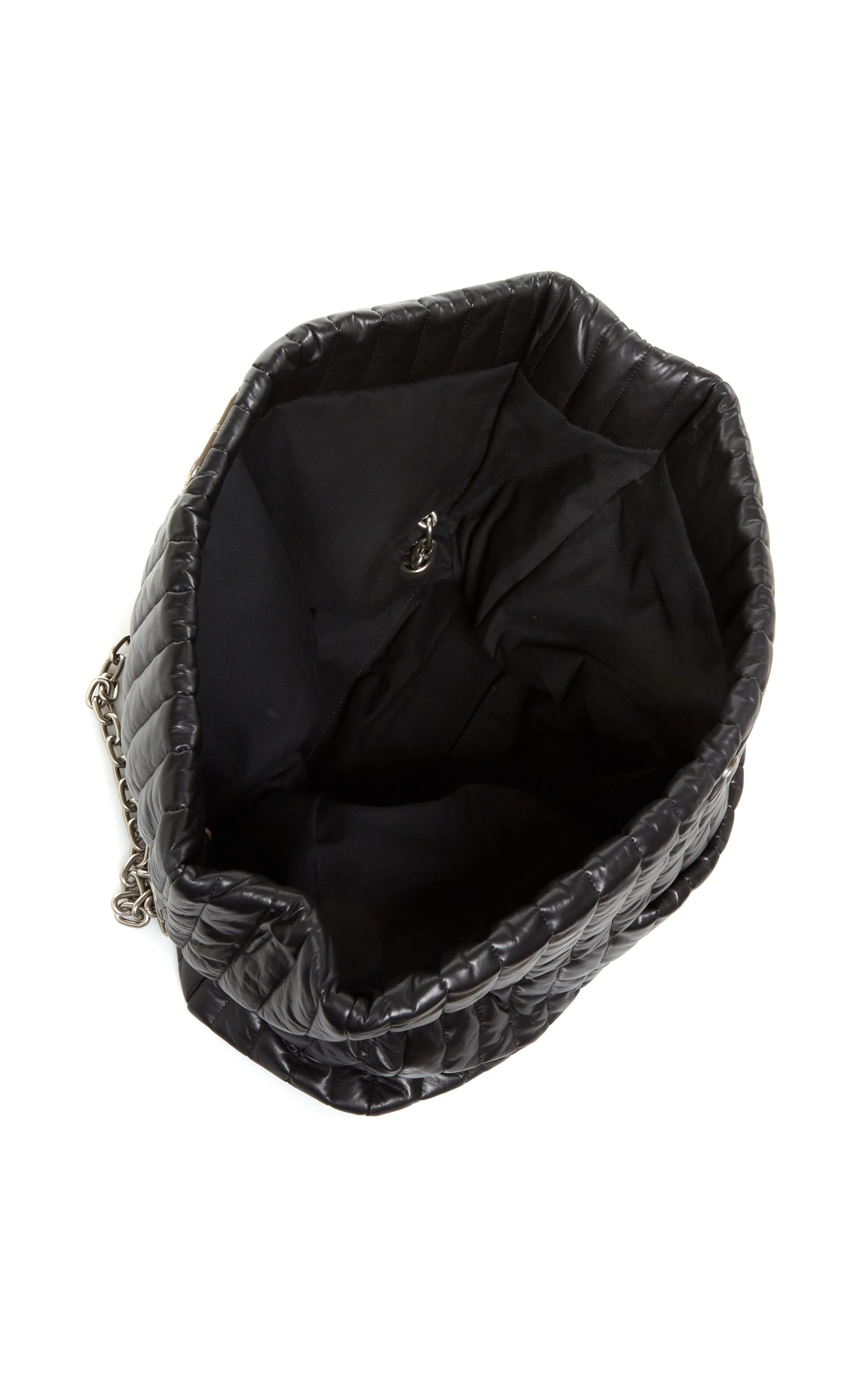 Balenciaga Monaco XL Quilted Leather Chain Bag