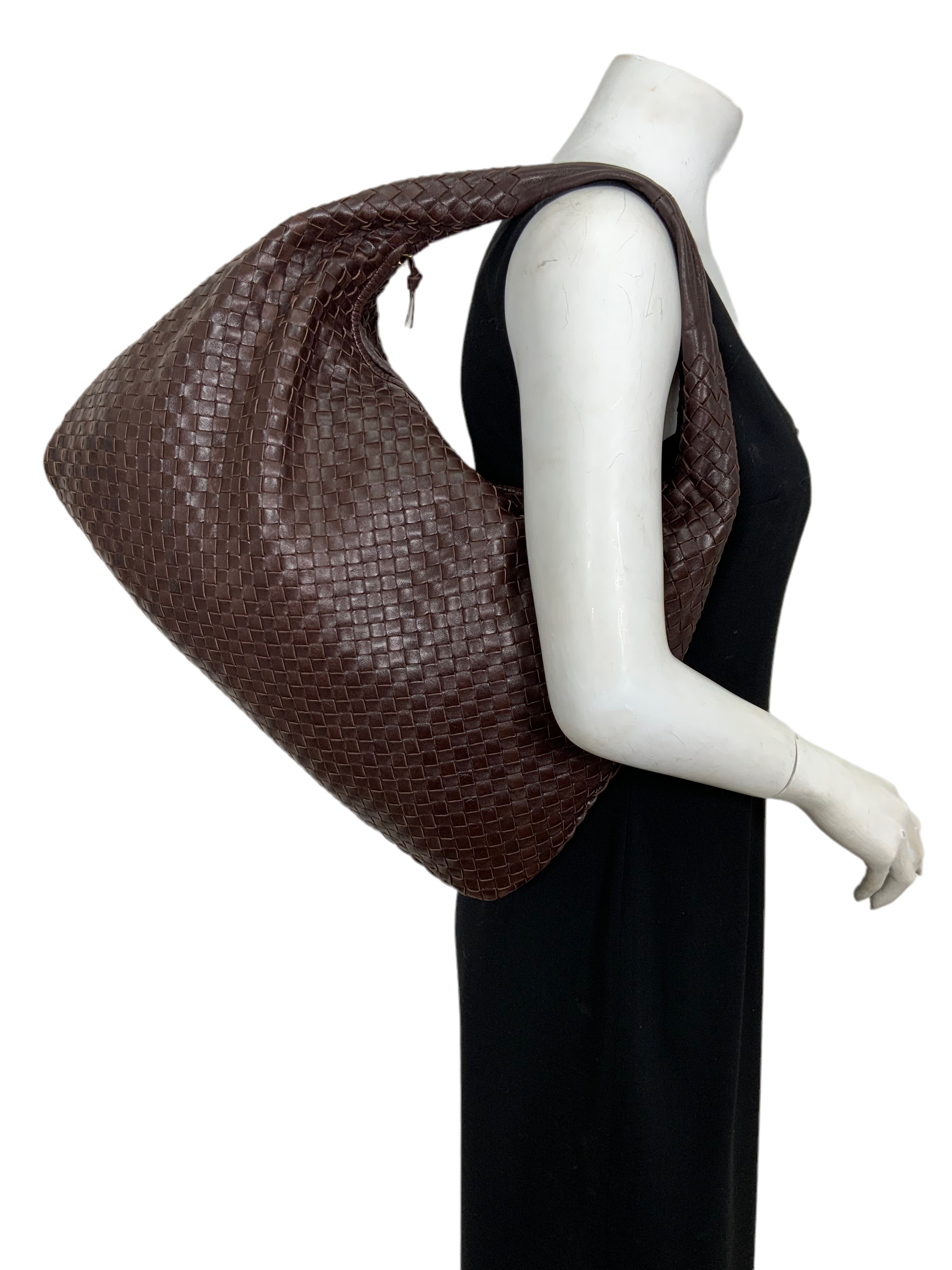 Bottega Veneta Nappa Intrecciato Large Veneta Hobo