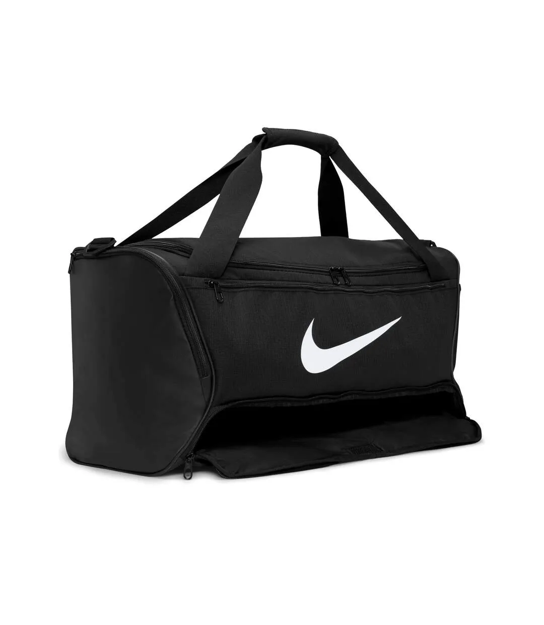 Brasilia swoosh training 60l duffle bag one size black/white Nike