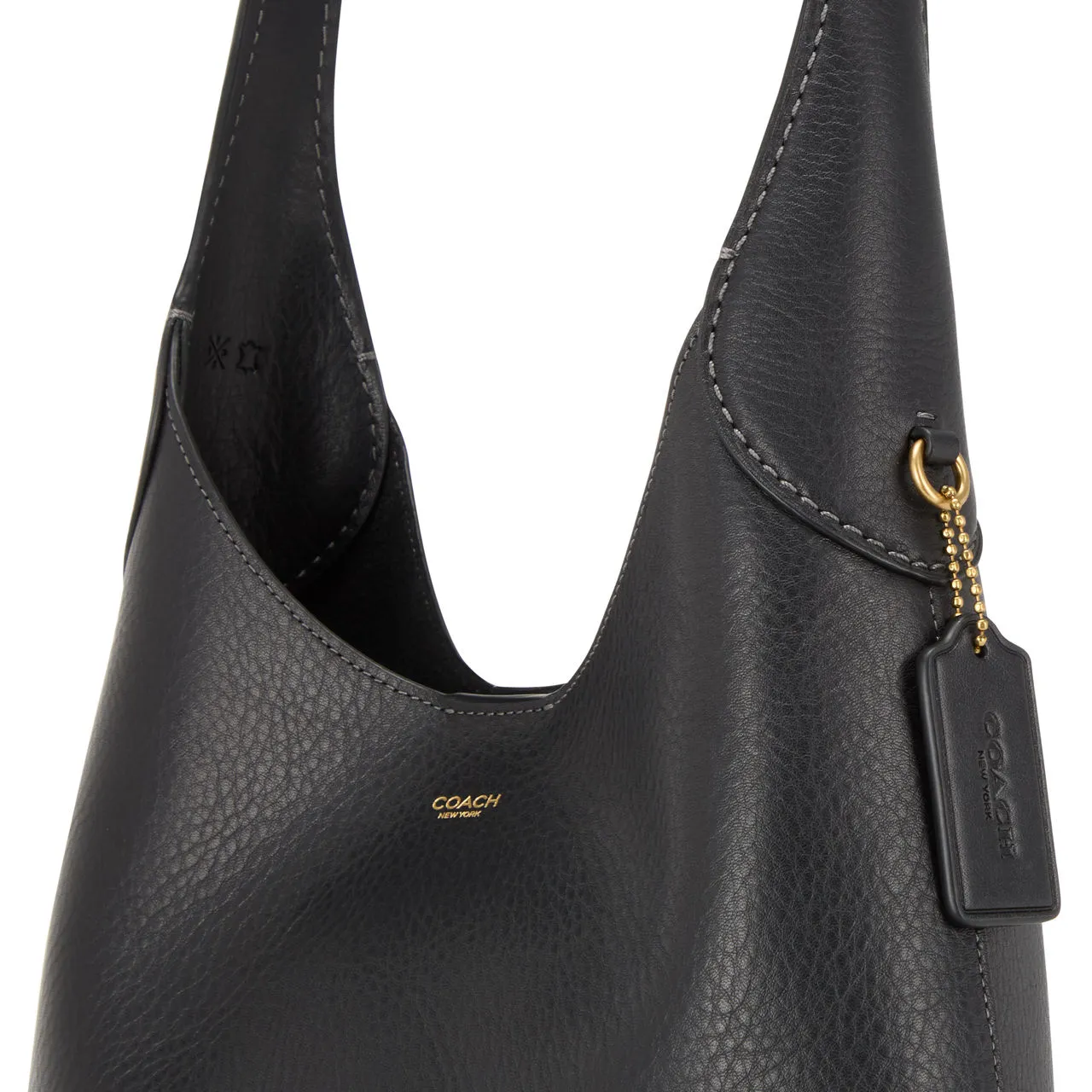 COACH Brooklyn Medium Shoulder Bag - Black