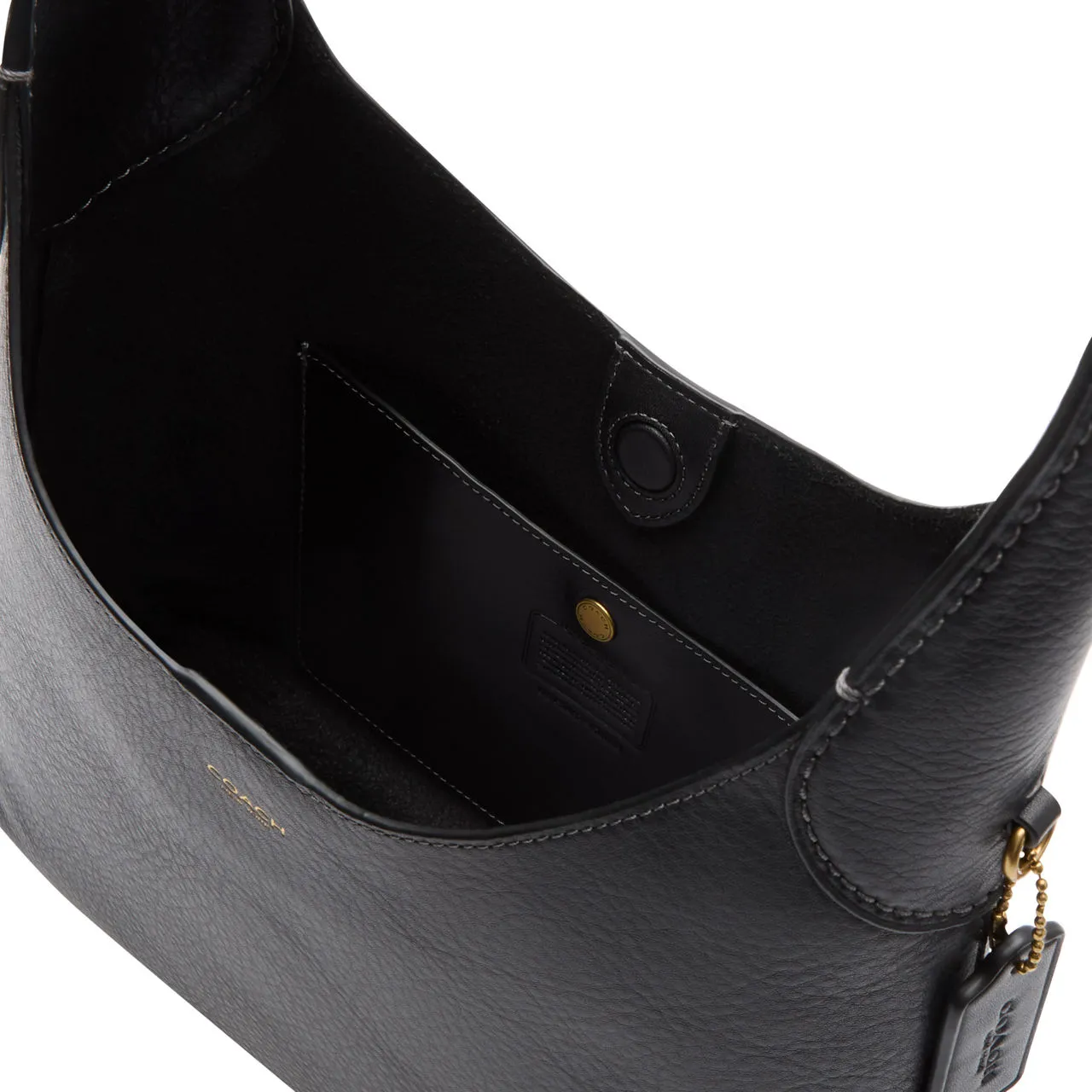 COACH Brooklyn Medium Shoulder Bag - Black