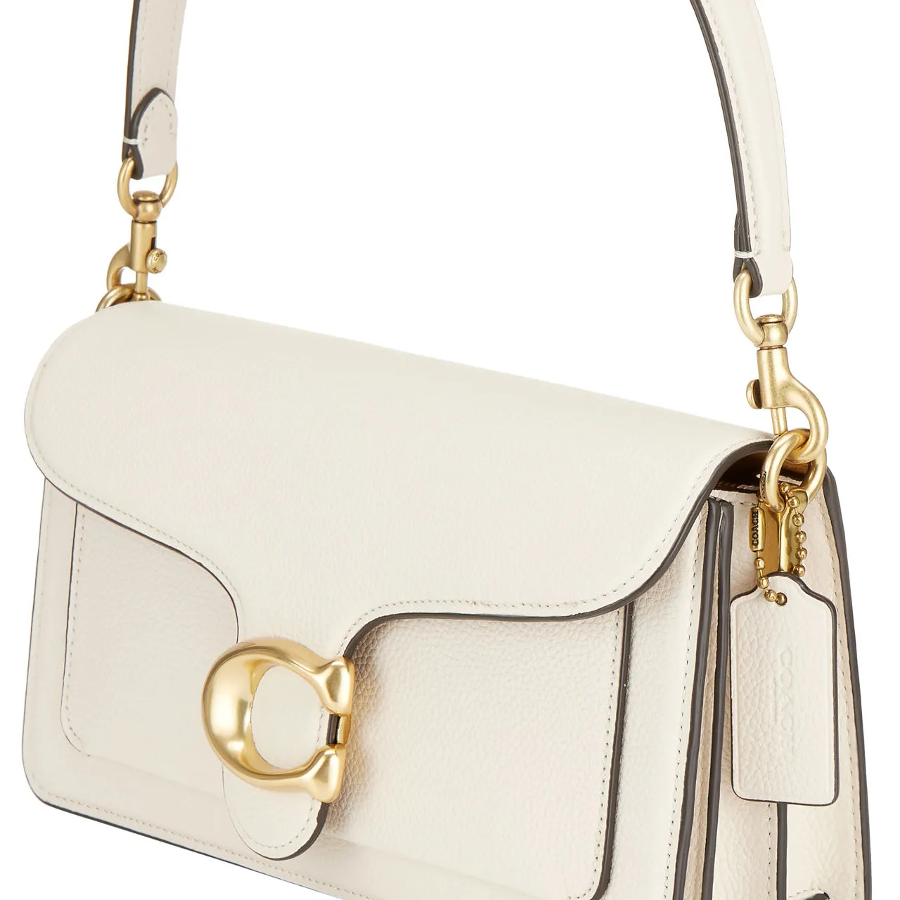 COACH Tabby 26 Shoulder Bag - Chalk