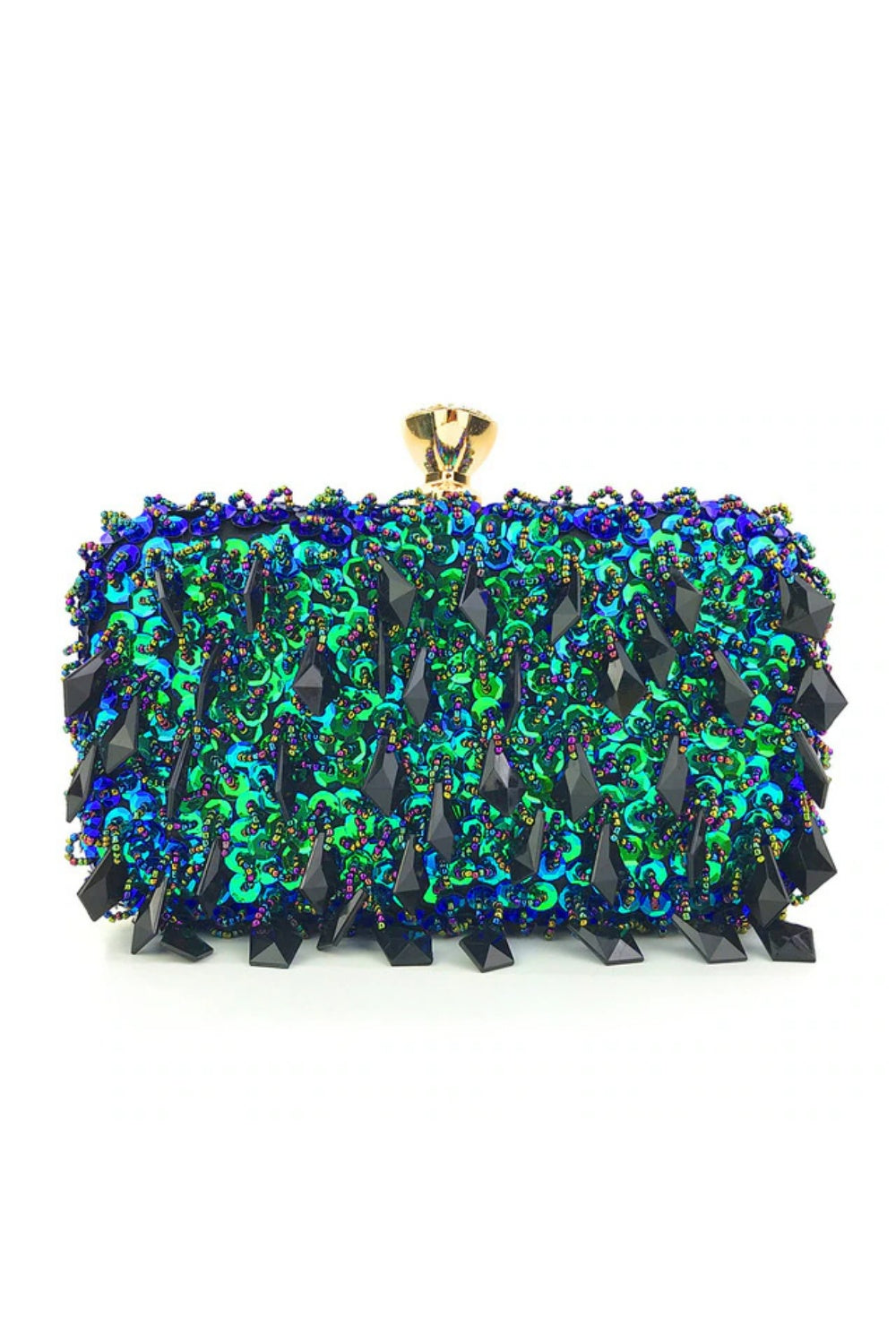 COSTAS BRILLIANTES CLUTCH GREEN