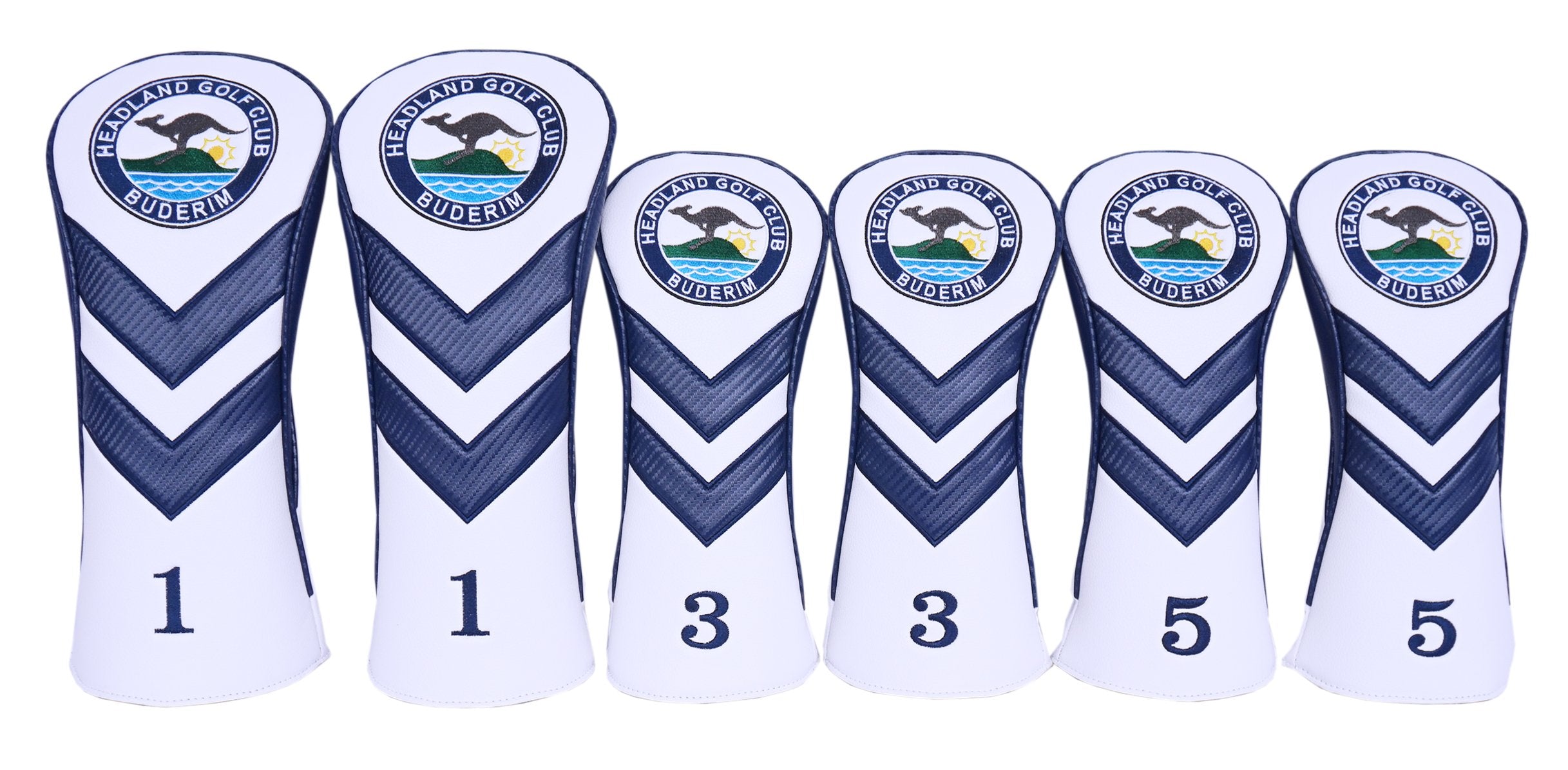 Custom 3 Piece Head Cover Set - Medal