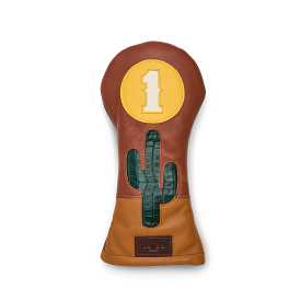 Driver Cactus Golf Head Cover :: Brown