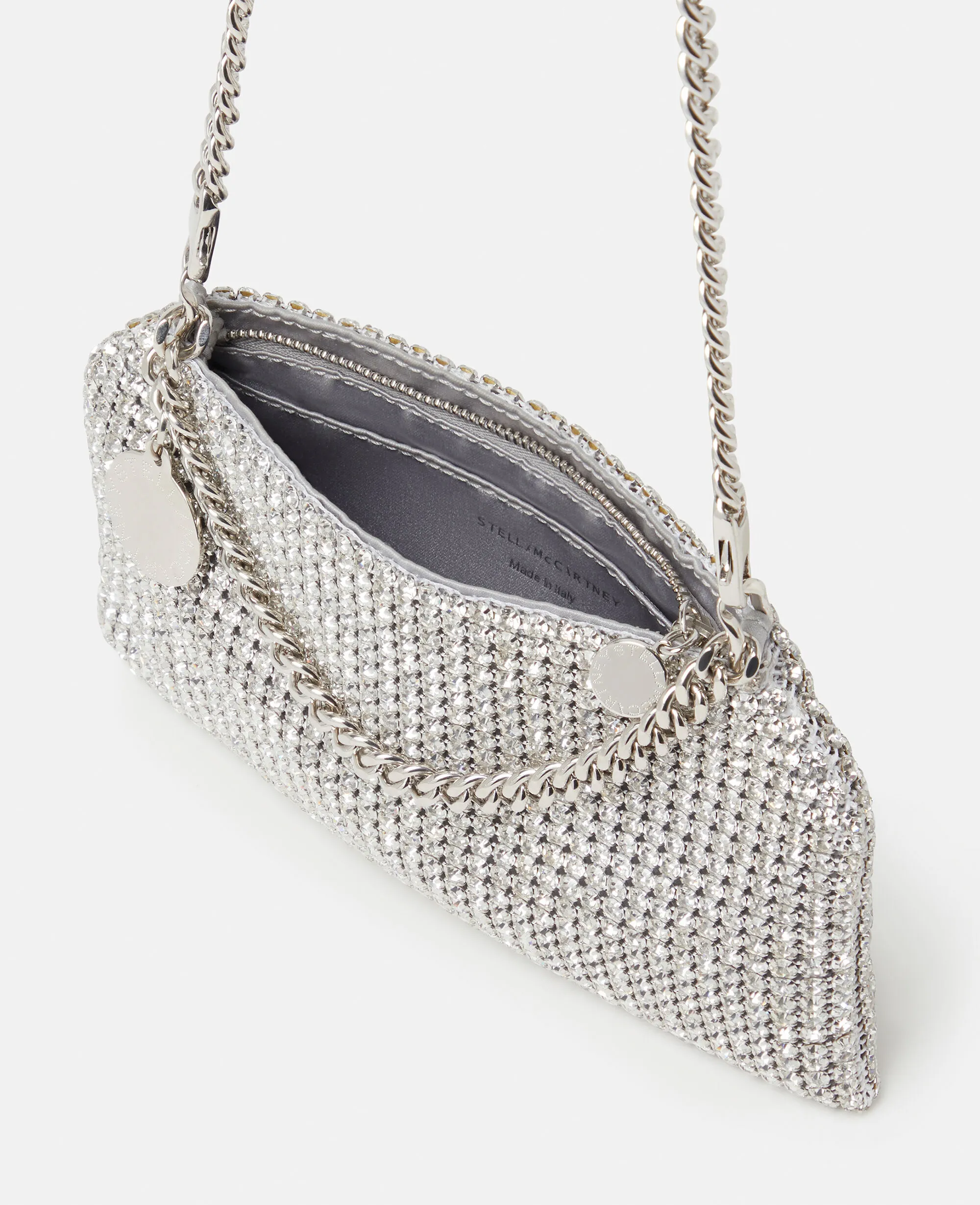 Falabella Crystal Mesh Shoulder Bag