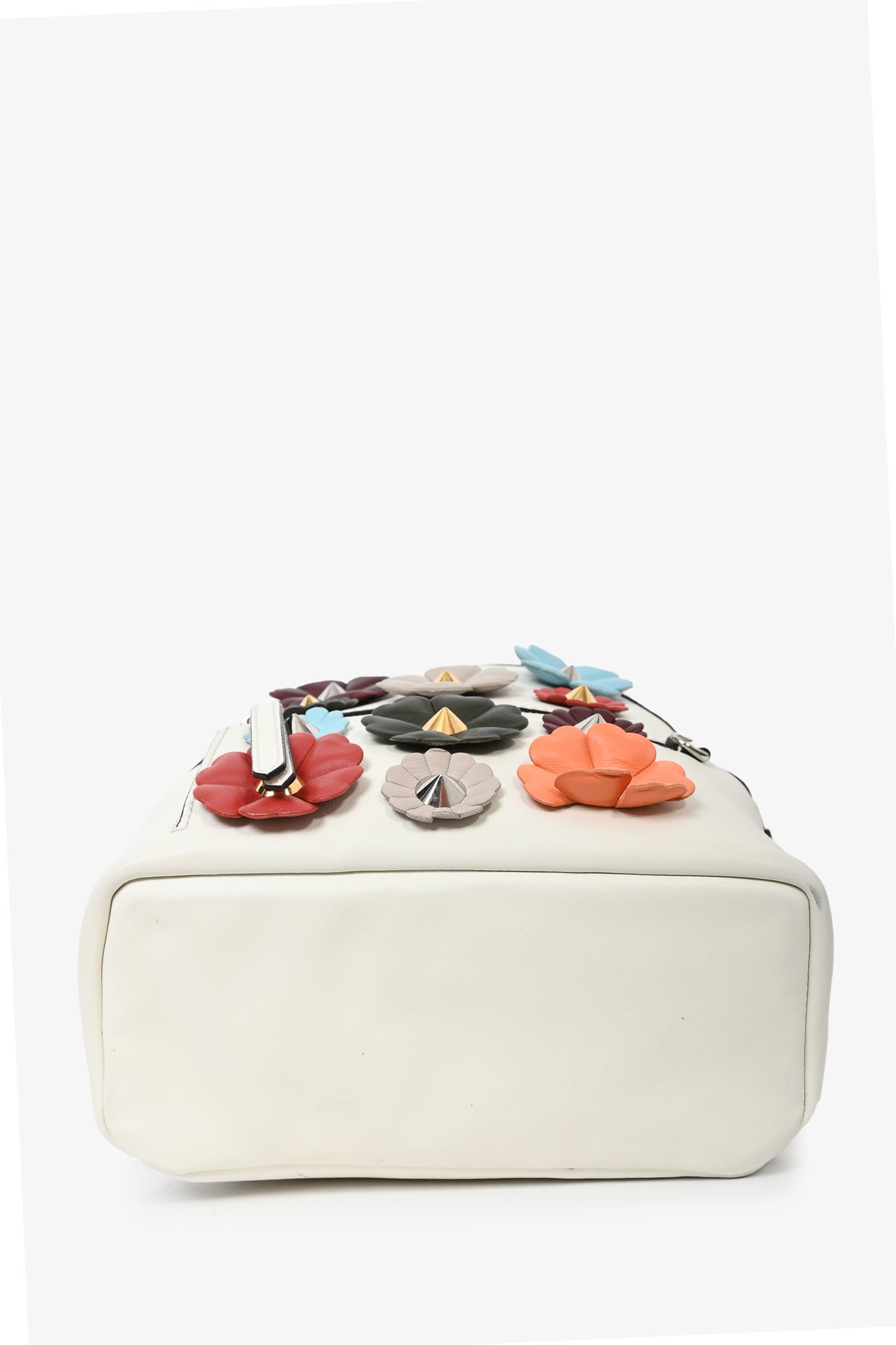 Fendi Cream Mini Flowerland Backpack