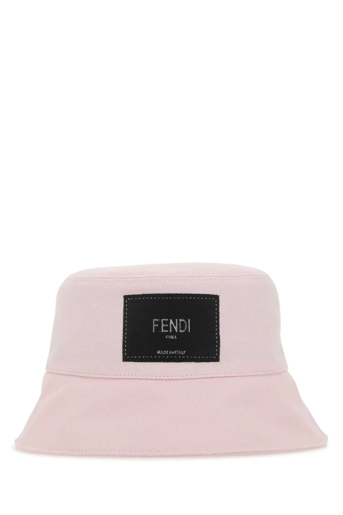 Fendi Roma Logo Patch Bucket Hat