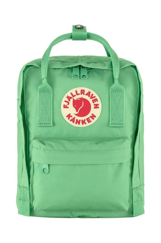 Fjallraven backpack Kanken Mini green color F23561.663