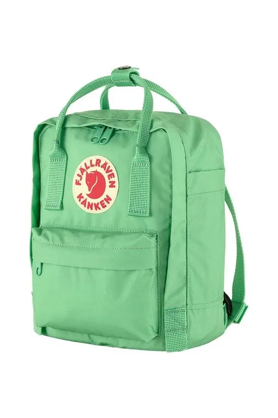 Fjallraven backpack Kanken Mini green color F23561.663