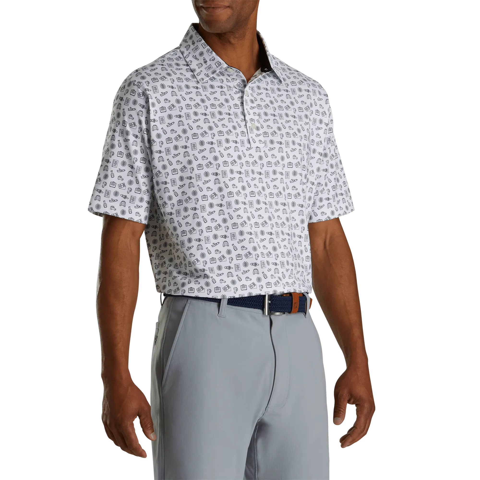 FootJoy '23 Travel Print Polo