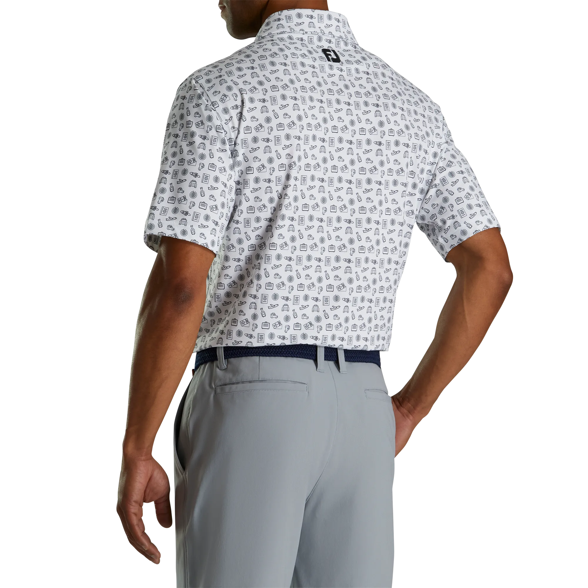 FootJoy '23 Travel Print Polo