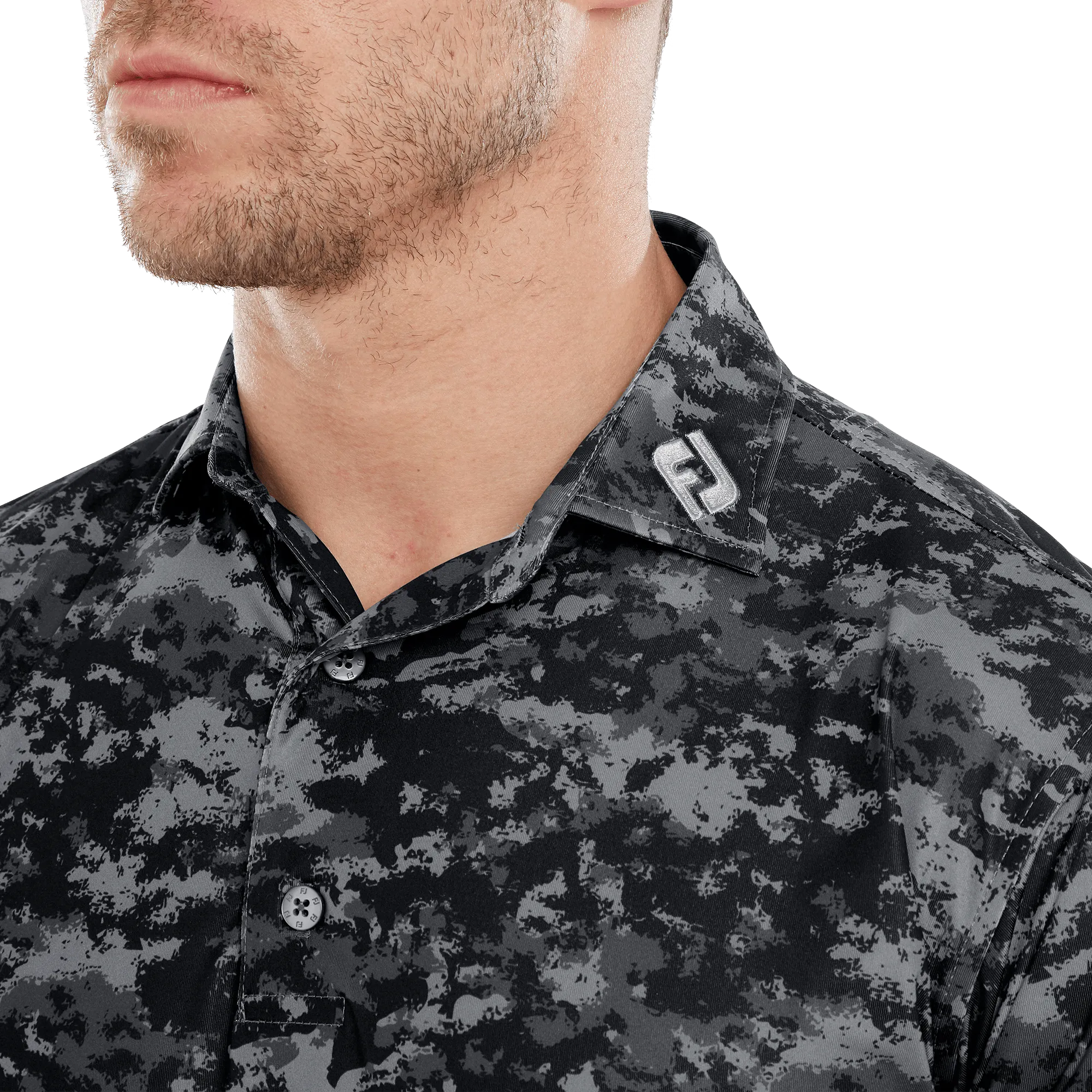 FootJoy Cloud Camo Lisle Polo