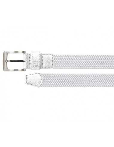 FootJoy Ladies Braided Belt White/Navy/Pink