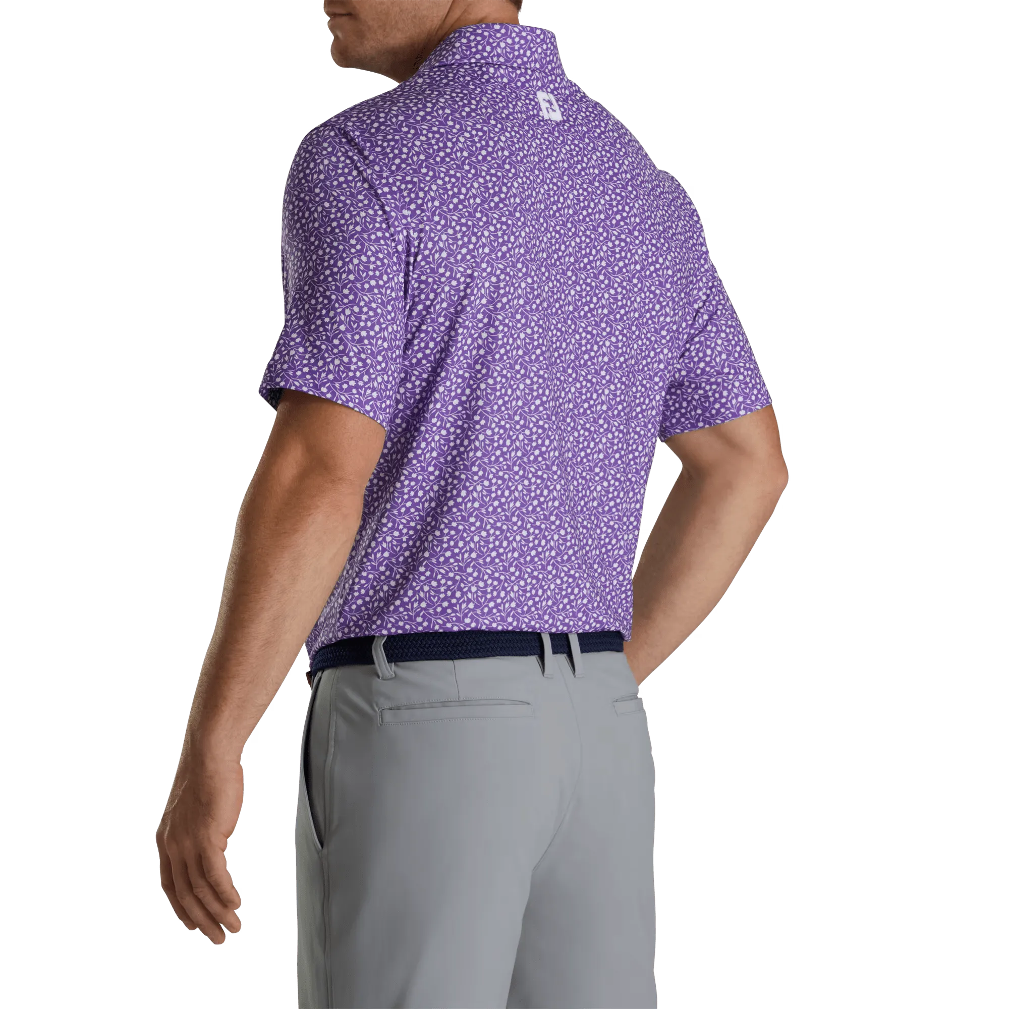 FootJoy Tossed Tulips Lisle Polo