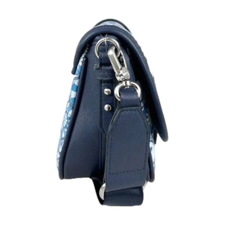 Gattinoni Roma BENTD2598WZT982 Pochette Donna Teodosia Daily Flap Bag Navy