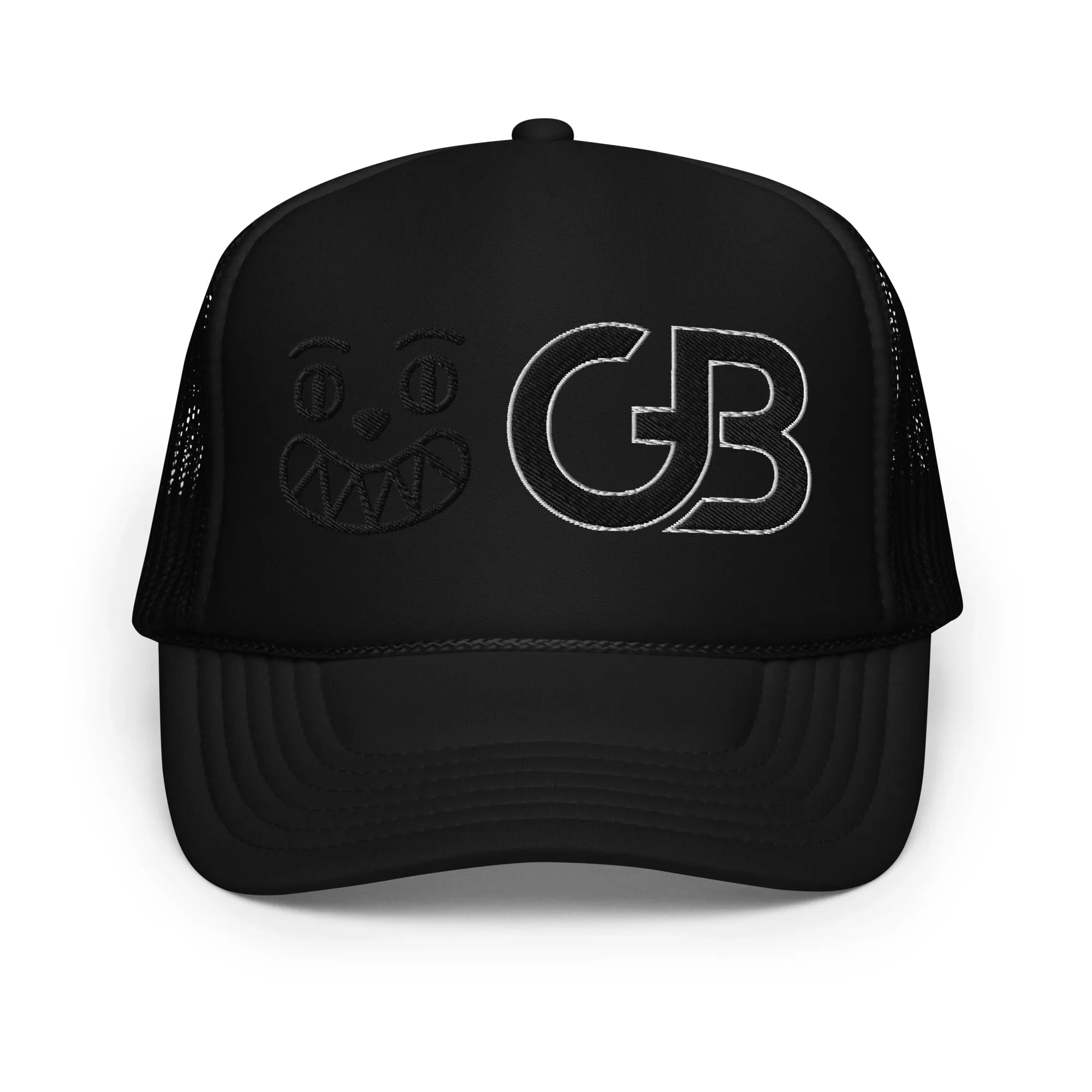 Gerald Black Foam Trucker Hat FULLBLK