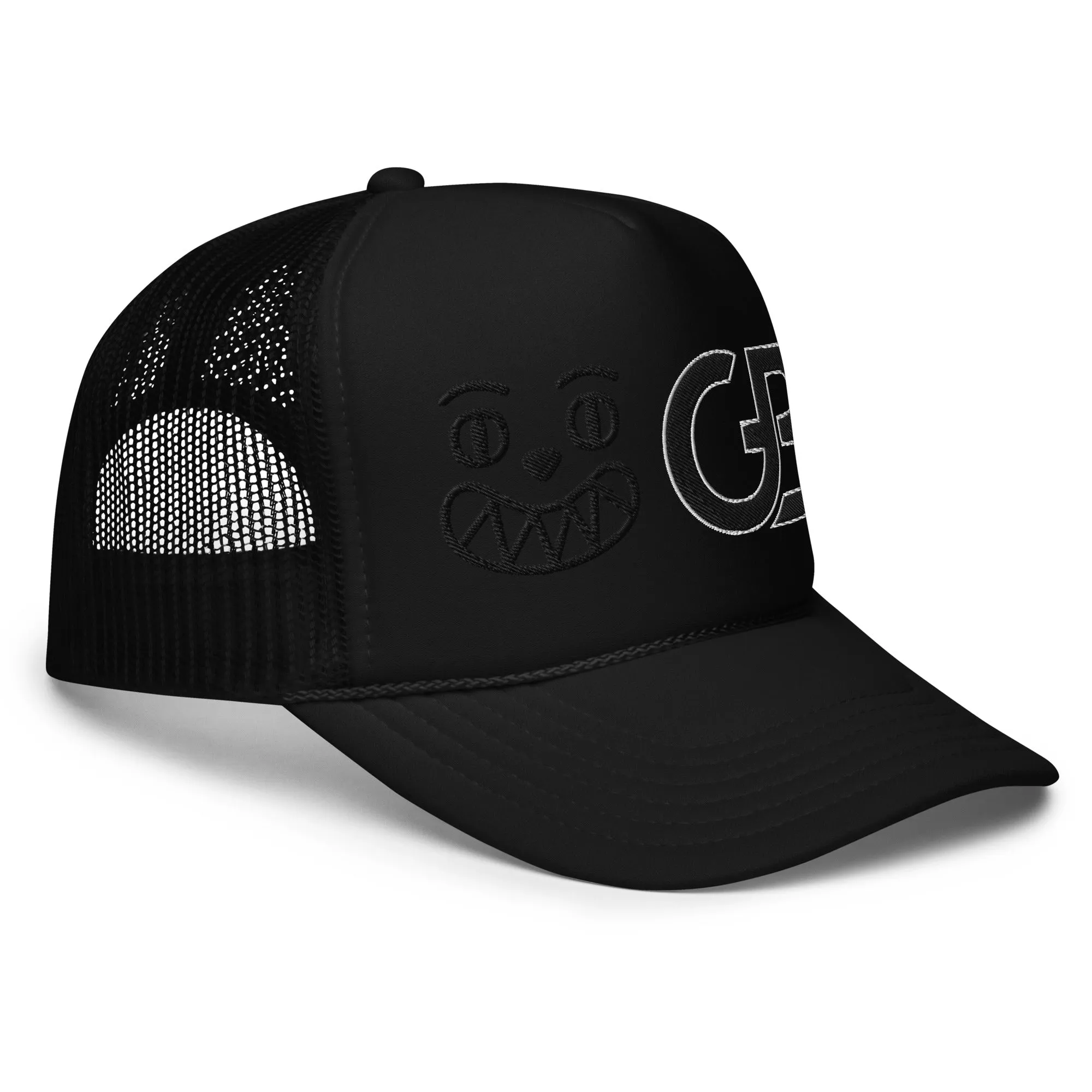 Gerald Black Foam Trucker Hat FULLBLK