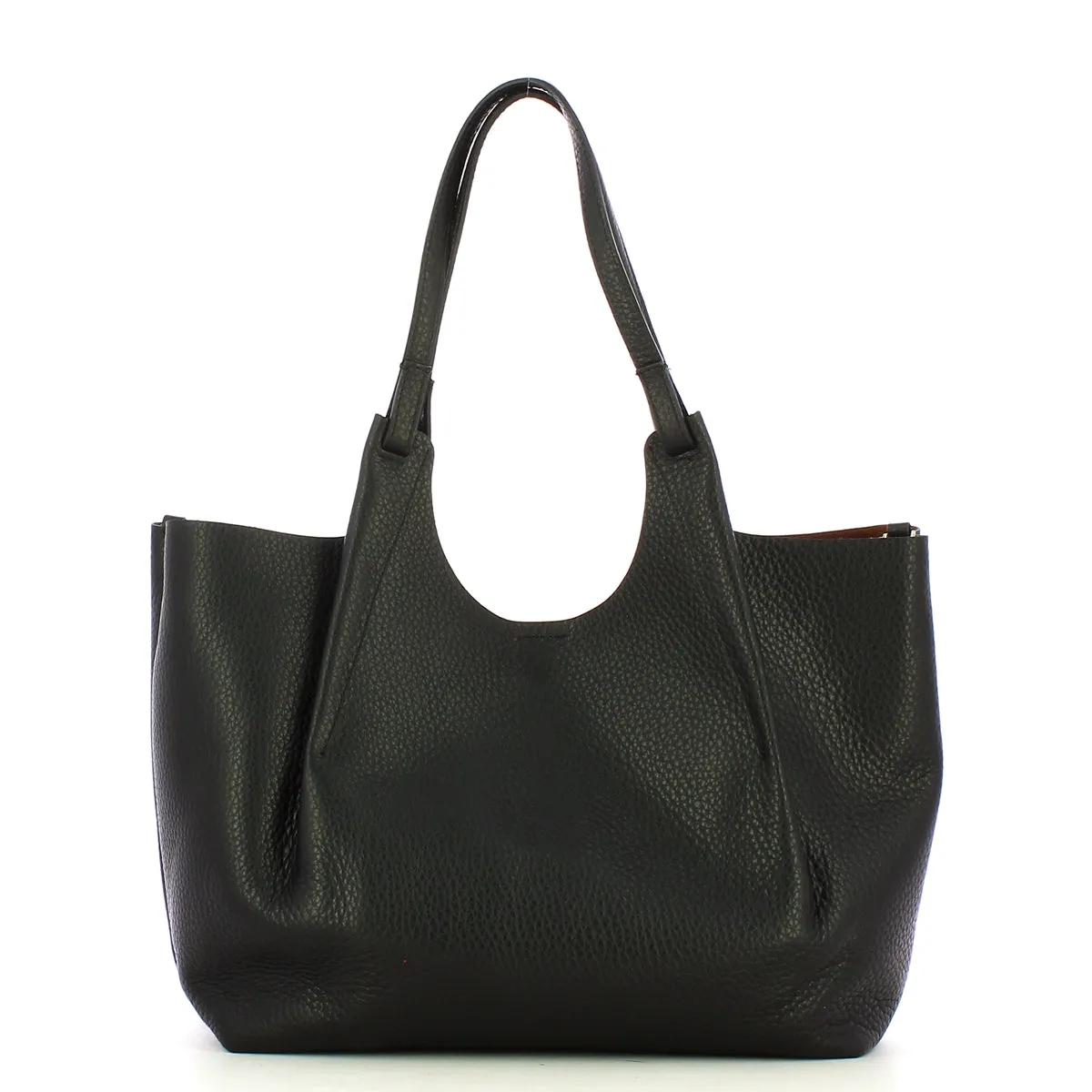 Gianni Chiarini - Hobo Bag Dua Nero Castoro - BS 9720 RNGDBL - NERO-CASTORO