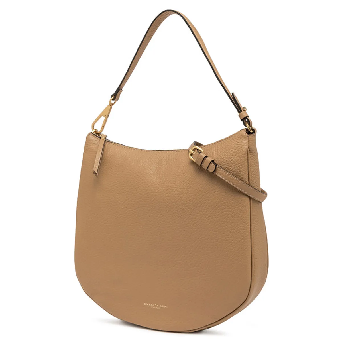 Gianni Chiarini - Hobo Bag Medium Brooke Nature - BS 10493/24PE TKL - NATURE