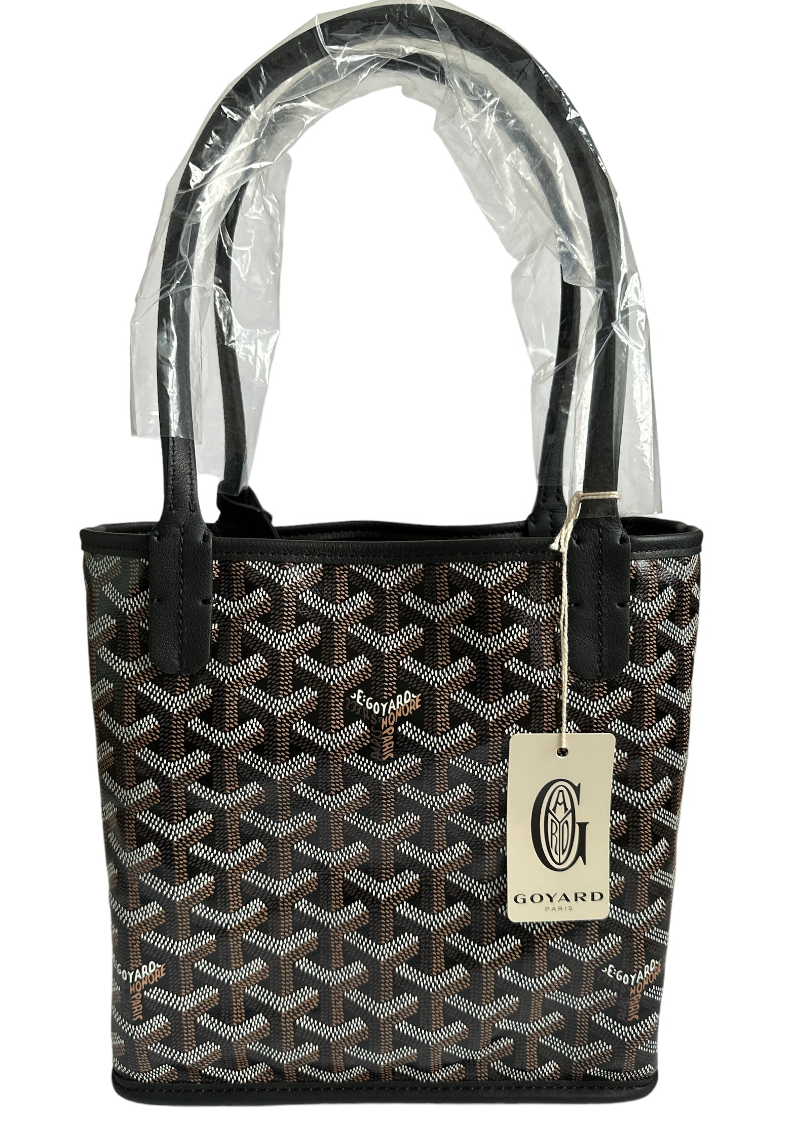 Goyard Anjou Mini Tote - Black (NWT)