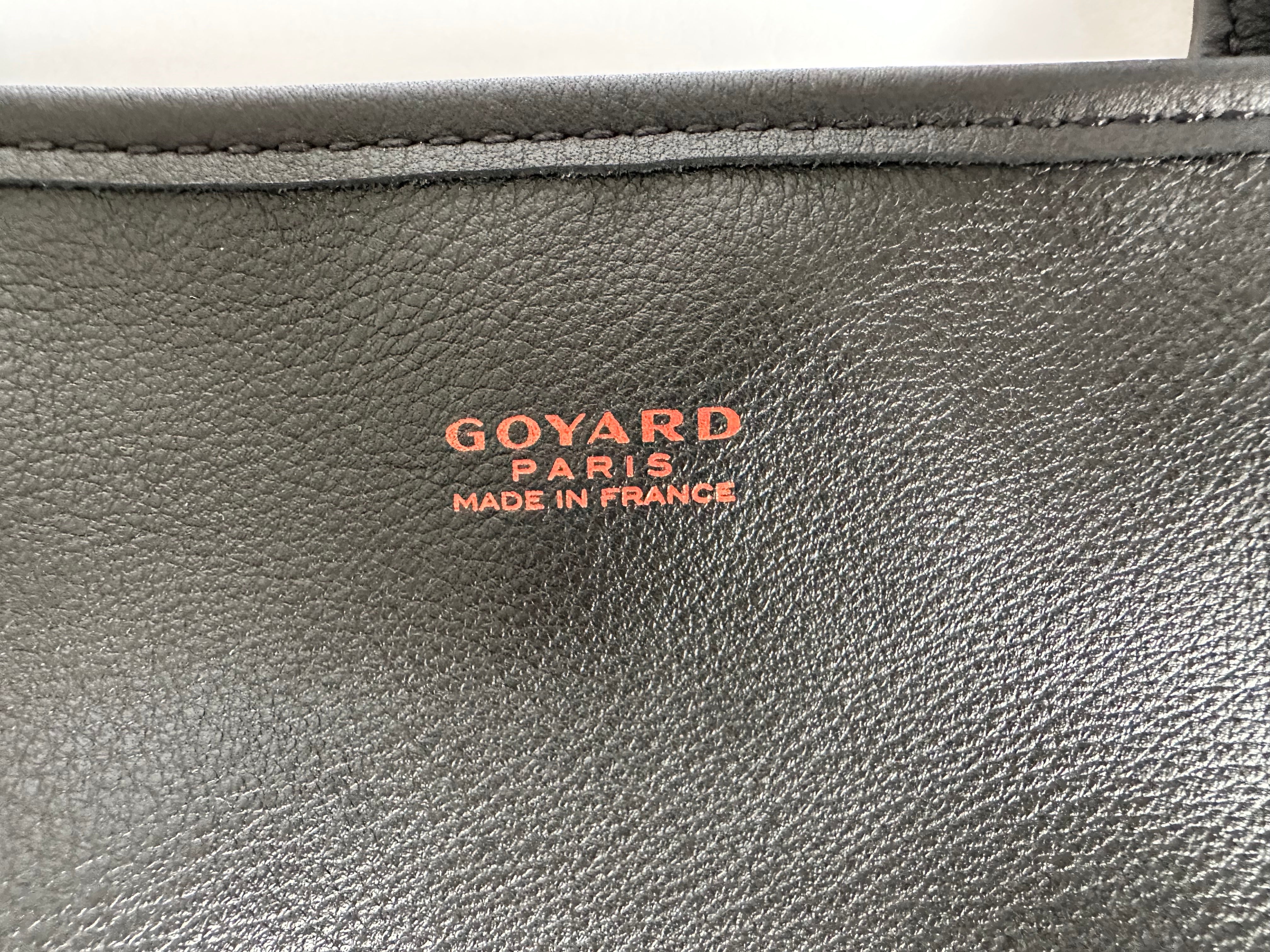 Goyard Anjou Mini Tote - Black (NWT)