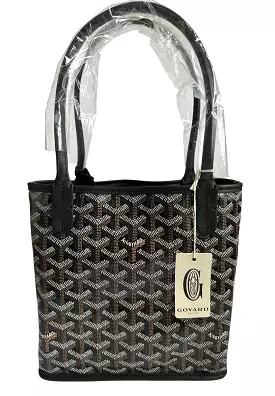 Goyard Anjou Mini Tote - Black (NWT)