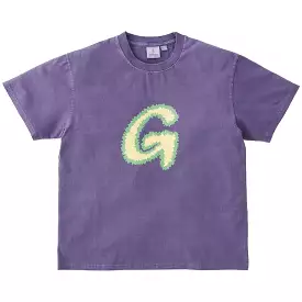 Gramicci Fuzzy G-Logo T-Shirt - Purple Pigment