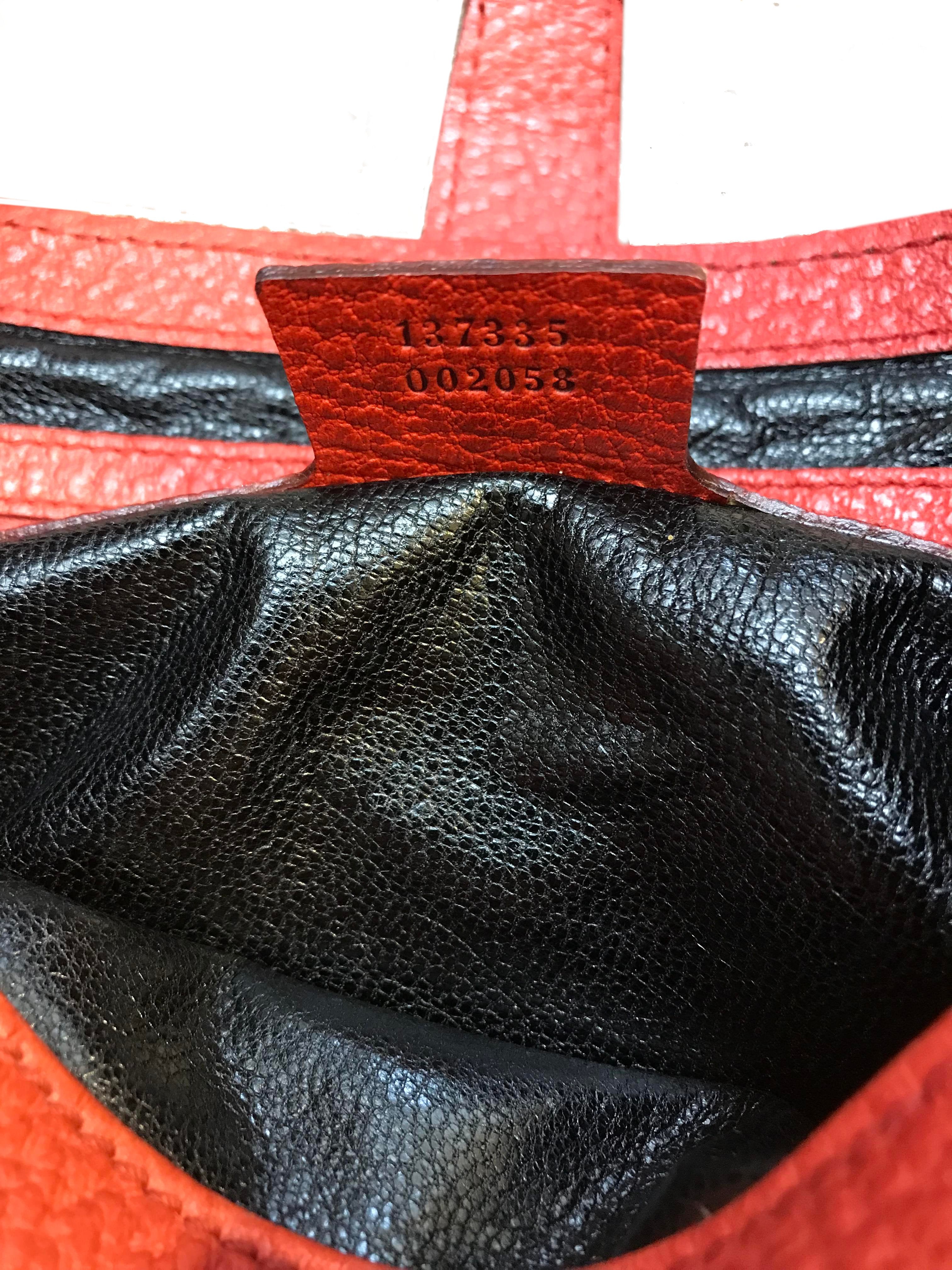 Gucci Leather Small Jackie O Hobo Bag