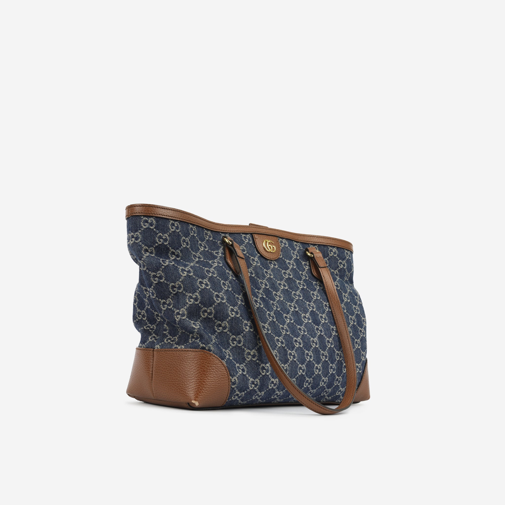 Gucci Medium Ophidia Tote - Denim