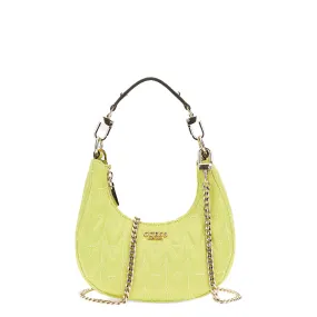 Guess - Mini Hobo Bag Golden Rock trapuntata Kiwi - HWEG8749720 - KIWI