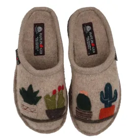 Haflinger Cactus Slipper Natural (Women's)