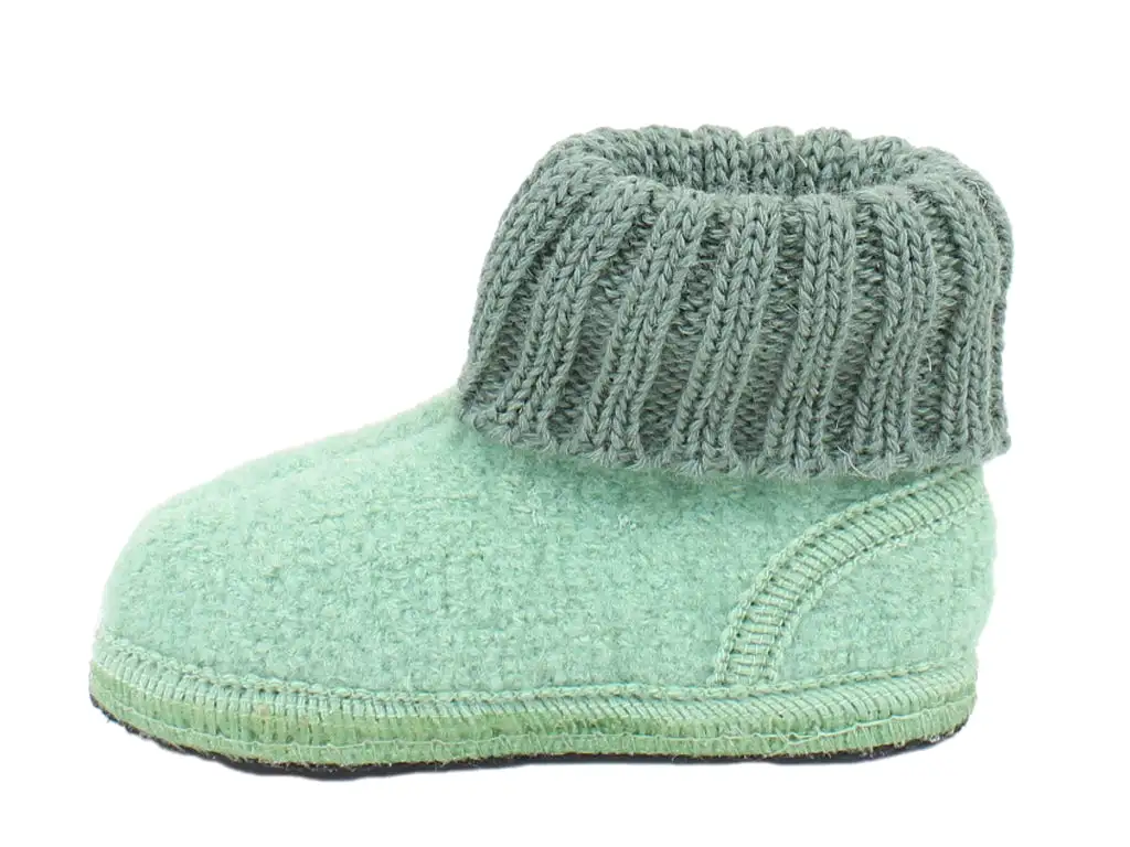 Haflinger Children's slippers Karl Mint