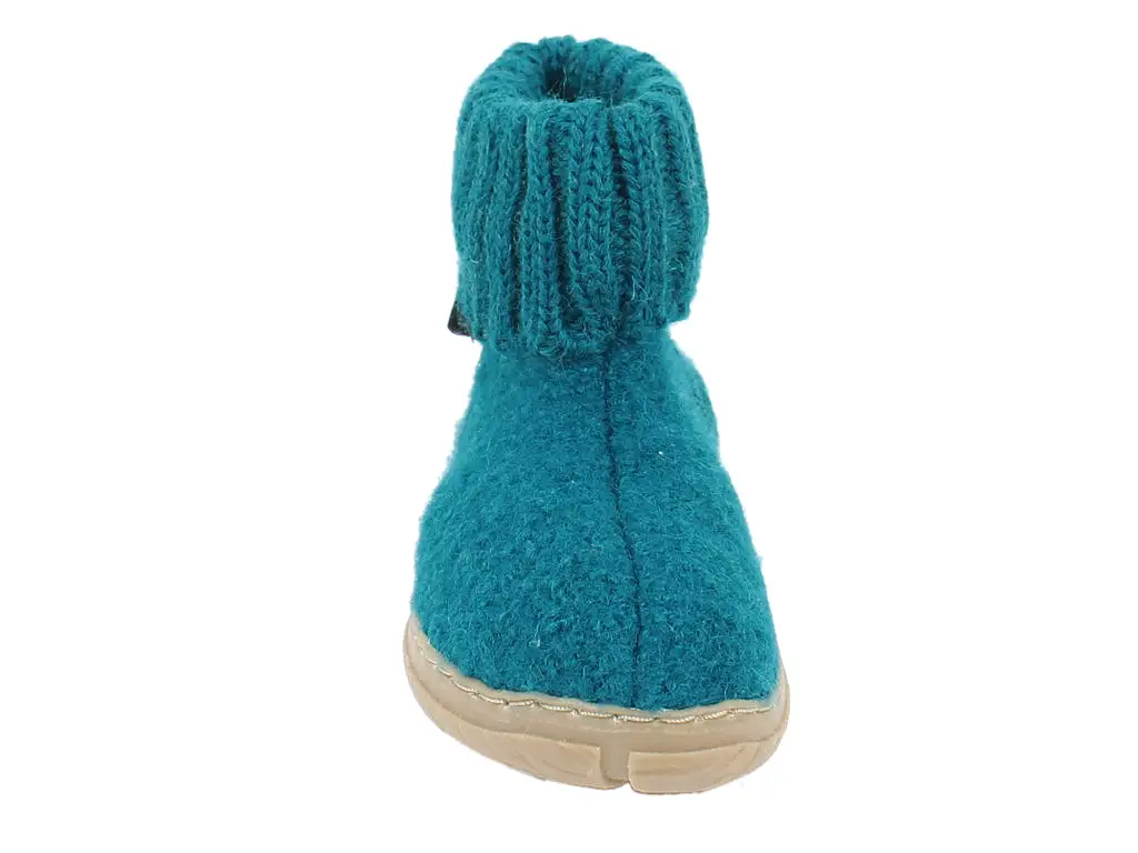 Haflinger Children's slippers Toni Petrol