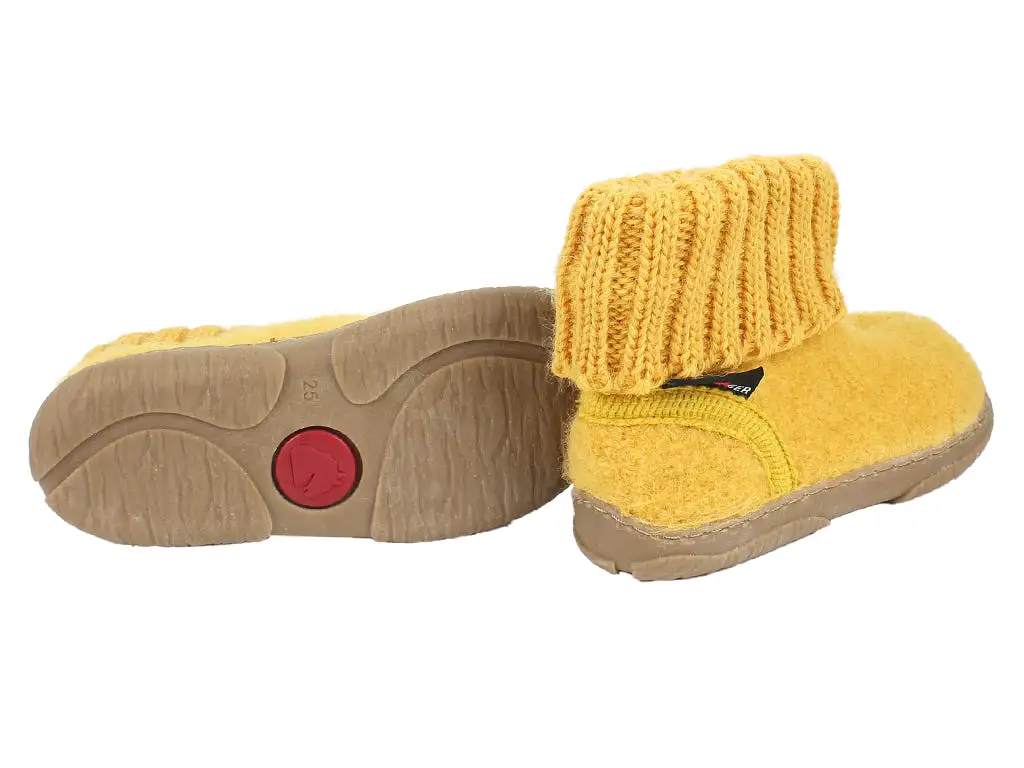 Haflinger Children's slippers Toni Yellow