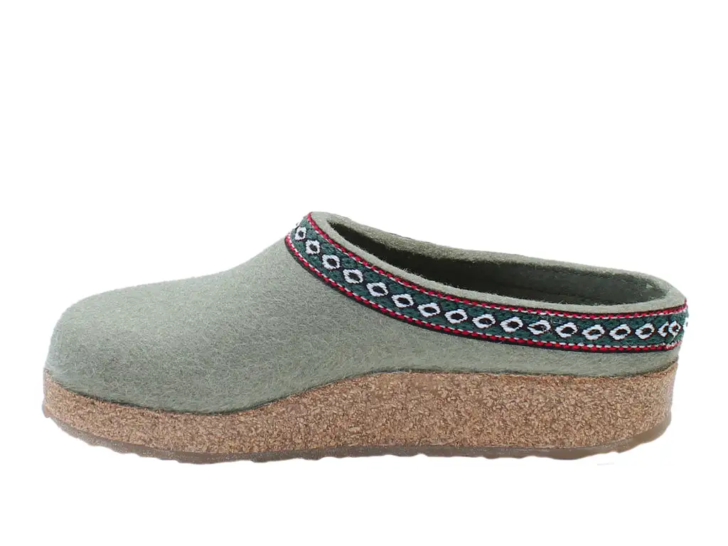 Haflinger Clogs Grizzly Franzl Kiwi