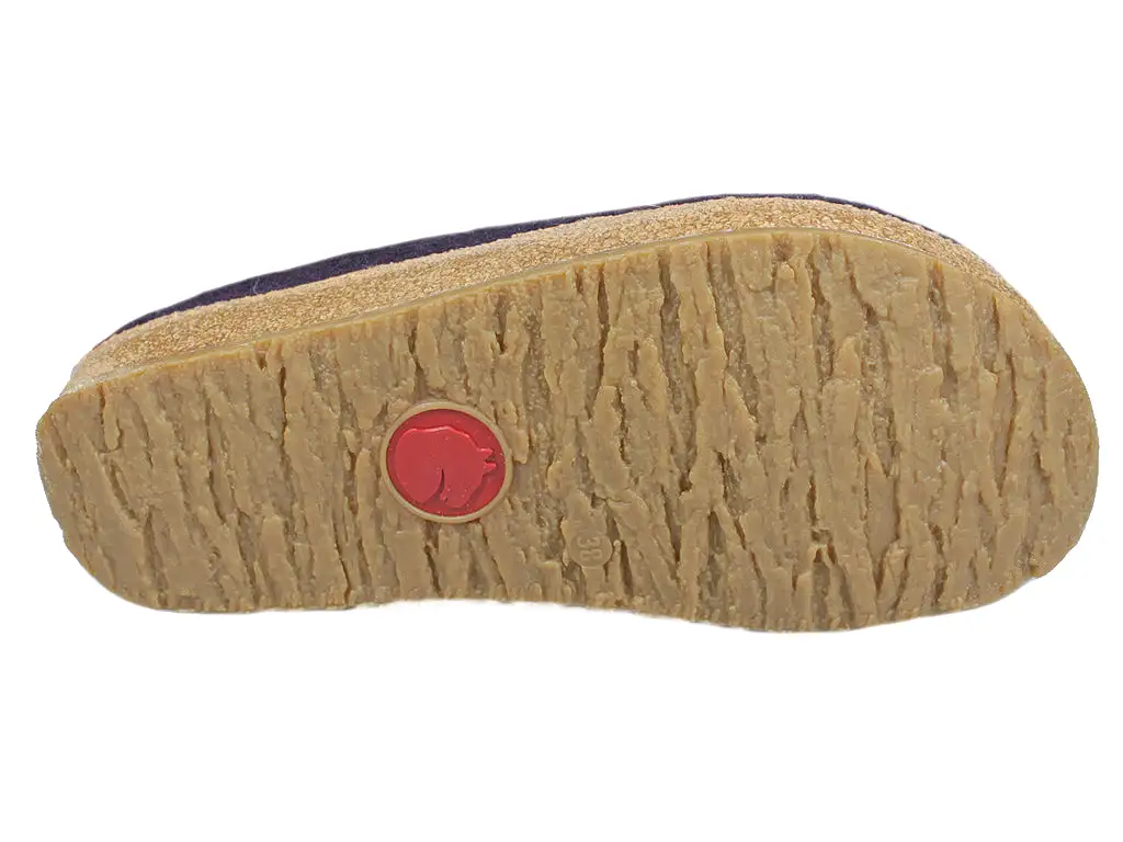 Haflinger Clogs Grizzly Franzl Purple