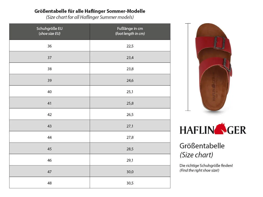 Haflinger Cora Sandal